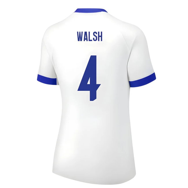 2025 England Womens Team Home Shirt (Ladies) (WALSH 4)