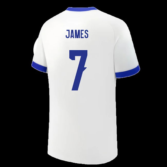 2025 England Womens Team Home Shirt (Unisex) (JAMES 7)