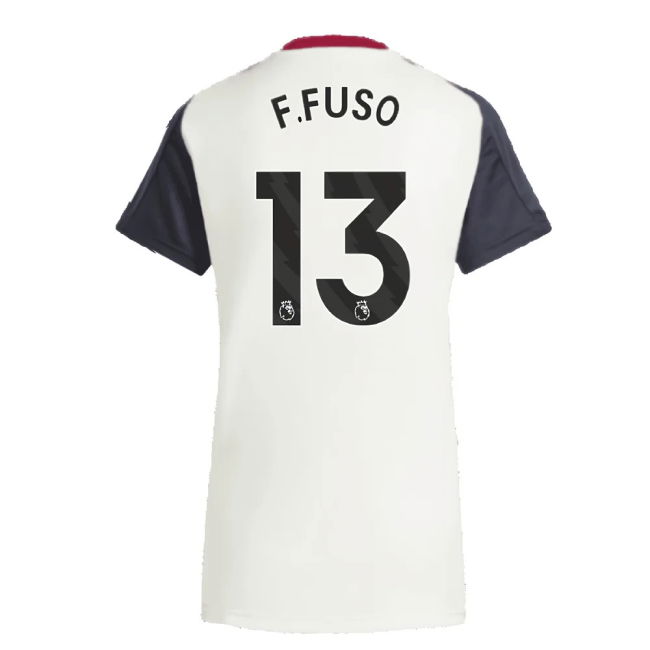 2025 Man Utd Training Jersey (Off White) - Womens (F.Fuso 13)