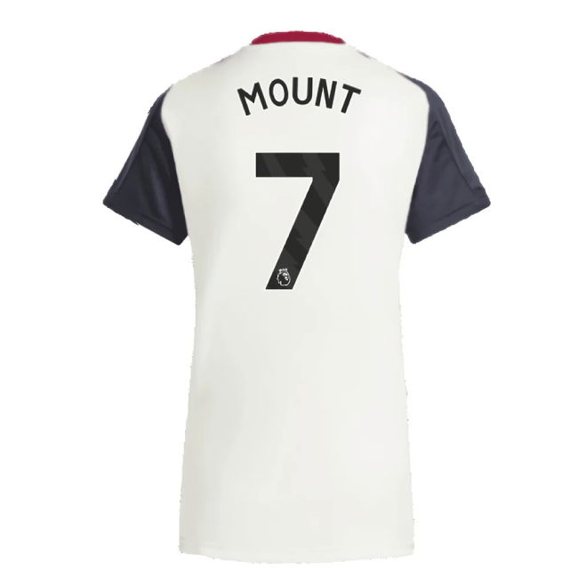 2025 Man Utd Training Jersey (Off White) - Womens (Mount 7)