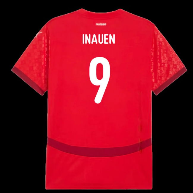 2025 Switzerland EUR25 Home Shirt (Unisex) (Inauen 9)