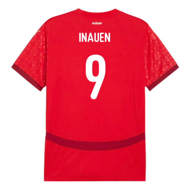 2025 Switzerland EUR25 Home Shirt (Unisex) (Inauen 9)