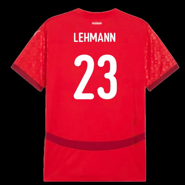 2025 Switzerland EUR25 Home Shirt (Unisex) (Lehmann 23)