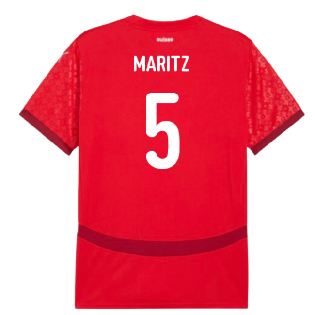 2025 Switzerland EUR25 Home Shirt (Unisex) (Maritz 5)