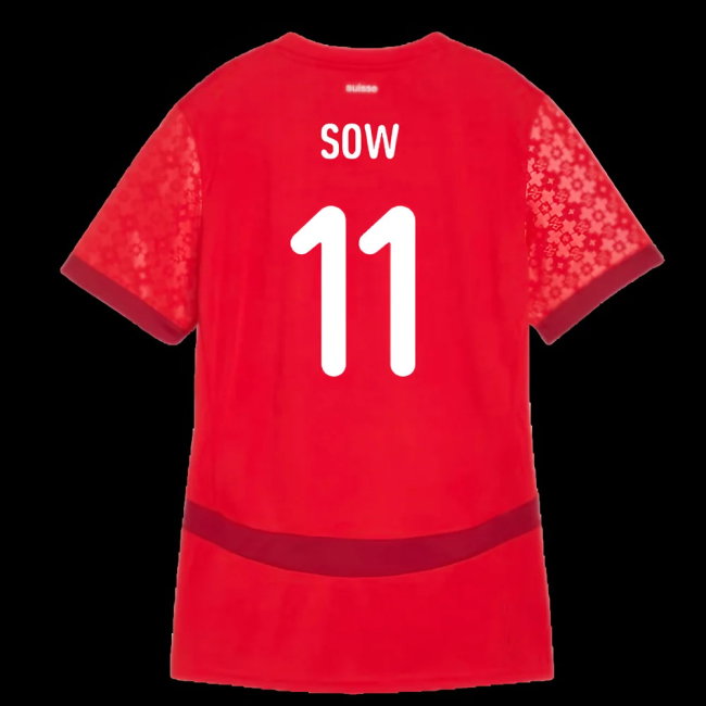 2025 Switzerland EUR25 Home Shirt (Womens) (Sow 11)