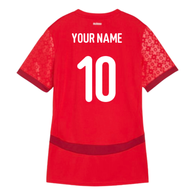 2025 Switzerland EUR25 Home Shirt (Womens) (Your Name)
