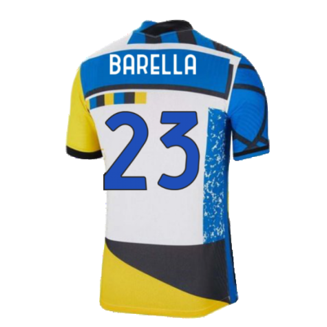 2021-2022 Inter Milan Vapor 4th Shirt (BARELLA 23)