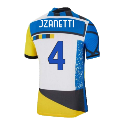 2021-2022 Inter Milan Vapor 4th Shirt (J ZANETTI 4)