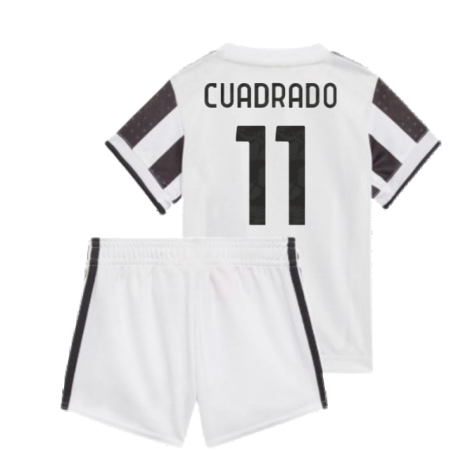 2021-2022 Juventus Home Baby Kit (CUADRADO 11)