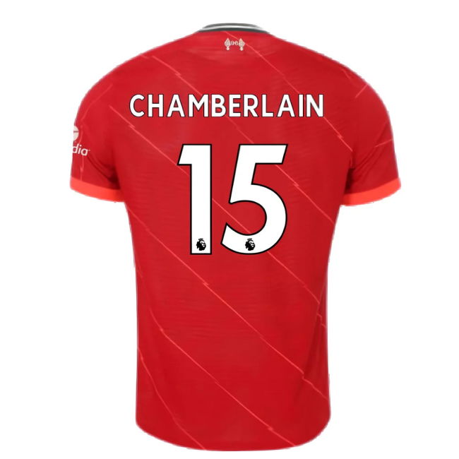 Liverpool 2021-2022 Vapor Home Shirt (Kids) (CHAMBERLAIN 15)