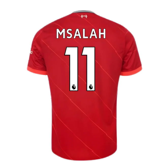 Liverpool 2021-2022 Home Shirt (Kids) (M.SALAH 11)