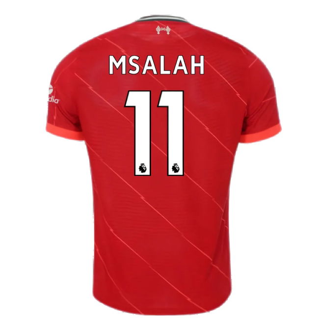 Liverpool 2021-2022 Vapor Home Shirt (M.SALAH 11)