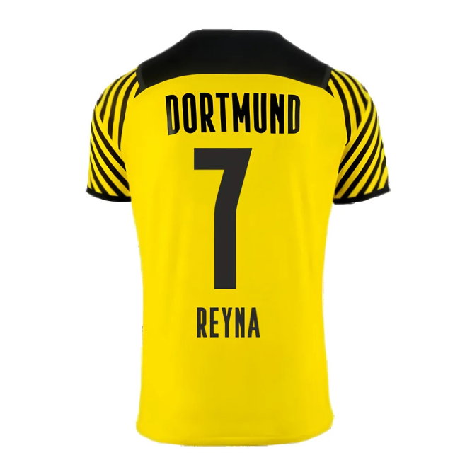 2021-2022 Borussia Dortmund Home Shirt (Kids) (REYNA 7)