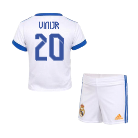Real Madrid 2021-2022 Home Baby Kit (VINI JR 20)