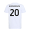 2021-2022 Juventus Training T-Shirt (White) (BERNARDESCHI 20)