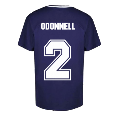Scotland 2021 Polyester T-Shirt (Navy) (O DONNELL 2)