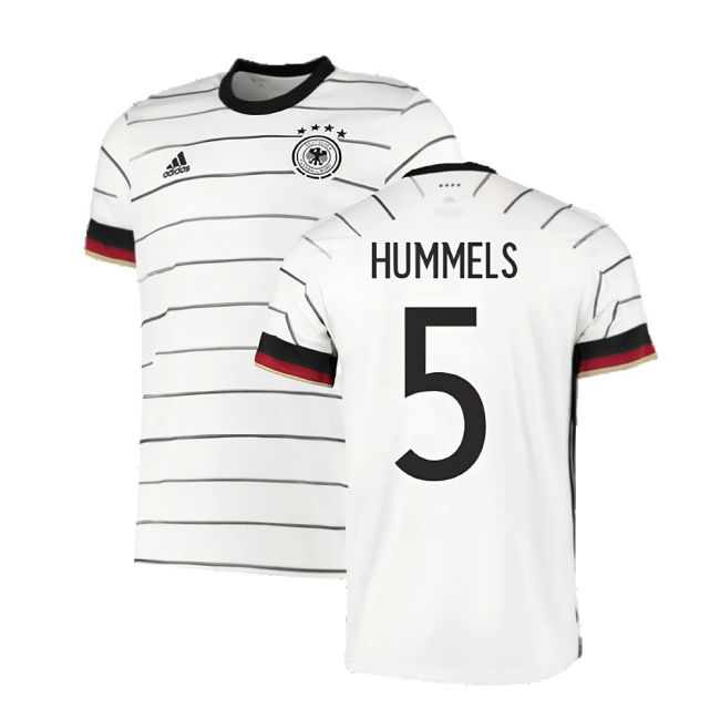 2020-2021 Germany Home Adidas Football Shirt (HUMMELS 5)