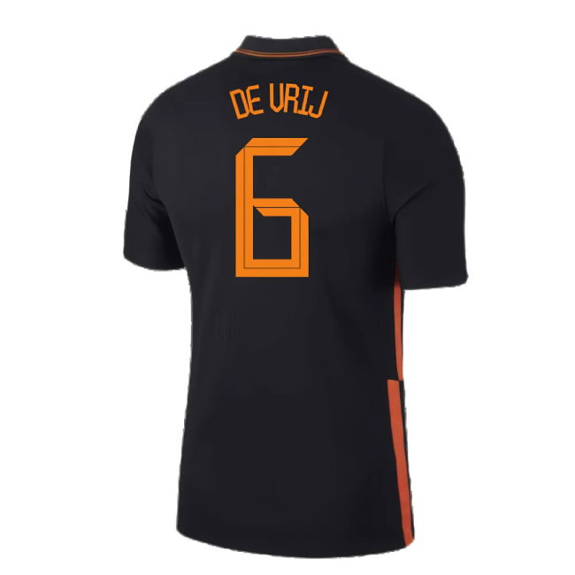 2020-2021 Holland Away Nike Womens Shirt (DE VRIJ 6)