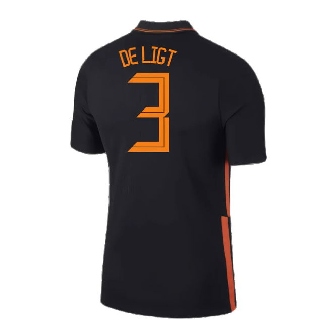 2020-2021 Holland Away Nike Womens Shirt (DE LIGT 3)