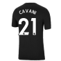 Man Utd 2021-2022 Tee (Black) (CAVANI 21)