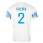 2021-2022 Marseille Authentic Home Shirt (SALIBA 2)