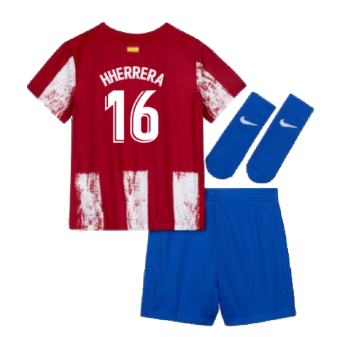 2021-2022 Atletico Madrid Infants Kit (H HERRERA 16)