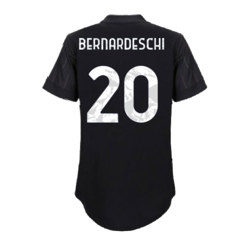 2021-2022 Juventus Away Shirt (Ladies) (BERNARDESCHI 20)