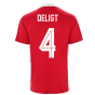 2021-2022 Ajax Training Jersey (Red) (DE LIGT 4)