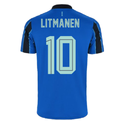 2021-2022 Ajax Away Shirt (Kids) (LITMANEN 10)