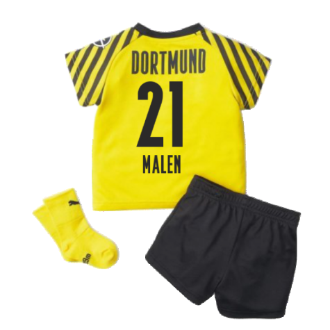 2021-2022 Borussia Dortmund Home Baby Kit (MALEN 21)