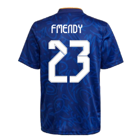 Real Madrid 2021-2022 Away Shirt (Kids) (F MENDY 23)