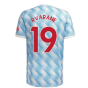 Man Utd 2021-2022 Away Shirt (R VARANE 19)