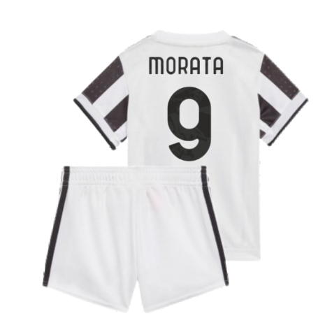 2021-2022 Juventus Home Baby Kit (MORATA 9)