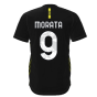 2021-2022 Juventus Travel Tee (Black) (MORATA 9)