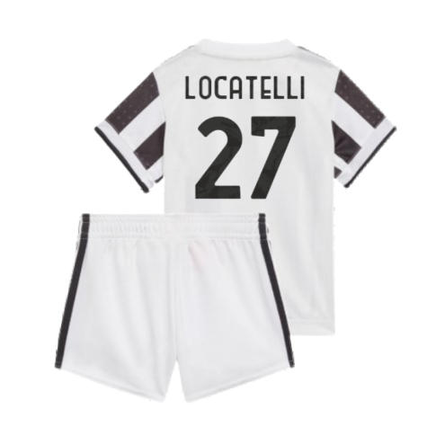 2021-2022 Juventus Home Baby Kit (LOCATELLI 27)