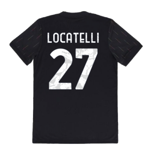 2021-2022 Juventus Away Shirt (Kids) (LOCATELLI 27)