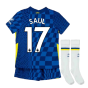 2021-2022 Chelsea Little Boys Home Mini Kit (SAUL 17)