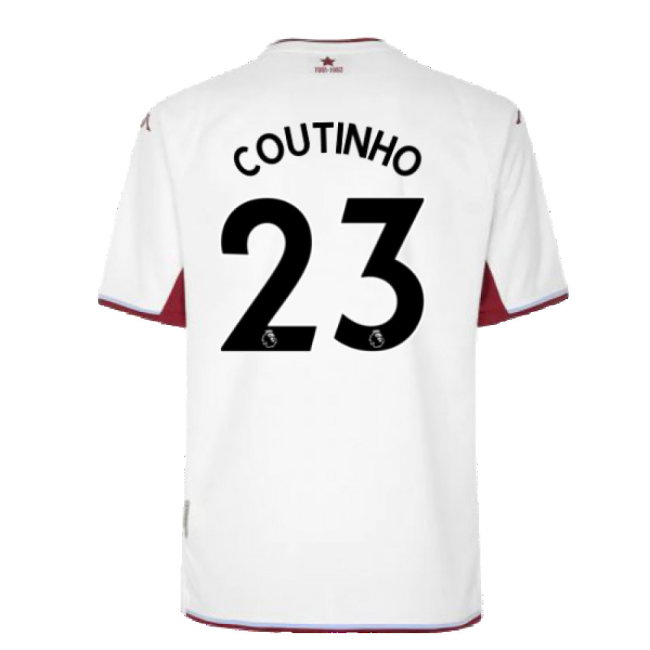 2021-2022 Aston Villa Away Shirt (Coutinho 23)