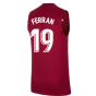 2021-2022 Barcelona Sleeveless Top (Red) (FERRAN 19)