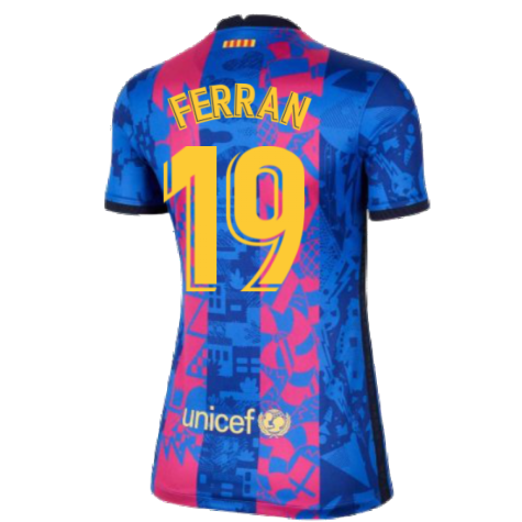 2021-2022 Barcelona Womens 3rd Shirt (FERRAN 19)