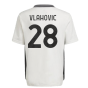 2021-2022 Juventus Training Shirt (White) - Kids (VLAHOVIC 7)