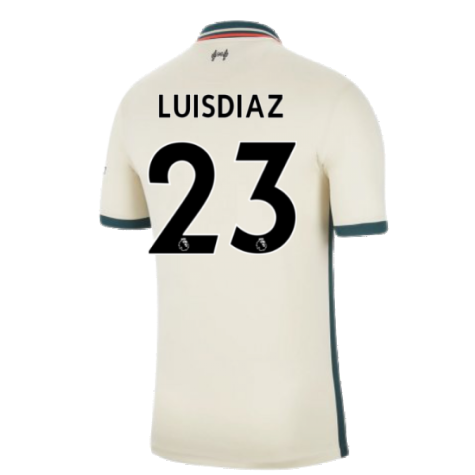 Liverpool 2021-2022 Away Shirt (LUIS DIAZ 23)