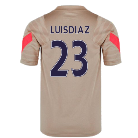 Liverpool 2021-2022 Training Shirt (Mystic Stone) - Kids (LUIS DIAZ 23)