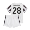 2021-2022 Juventus Home Baby Kit (ZAKARIA 28)