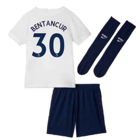 Tottenham 2021-2022 Little Boys Home Mini Kit (BENTANCUR 30)