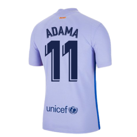 2021-2022 Barcelona Vapor Away Shirt (ADAMA 11)
