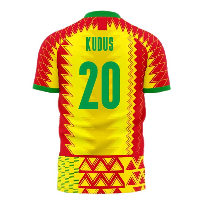 Ghana 2022-2023 Home Concept Football Kit (Fans Culture) (KUDUS 20)