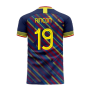 Colombia 2023-2024 Third Concept Football Kit (Libero) (Rincon 19)
