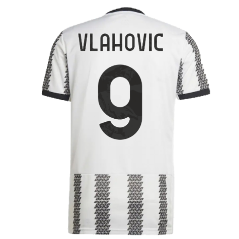 2022-2023 Juventus Home Shirt (Kids) (VLAHOVIC 9)
