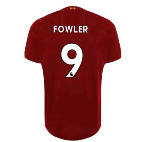 2019-2020 Liverpool Home European Shirt (Fowler 9)